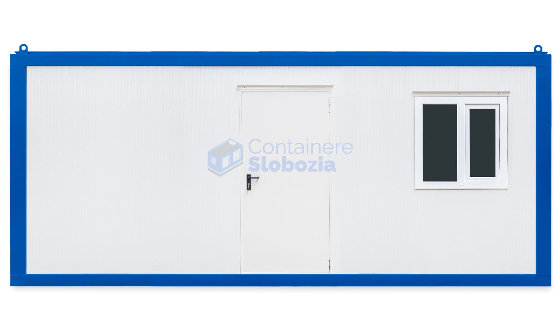 container casa slobozia 6metri albastru
