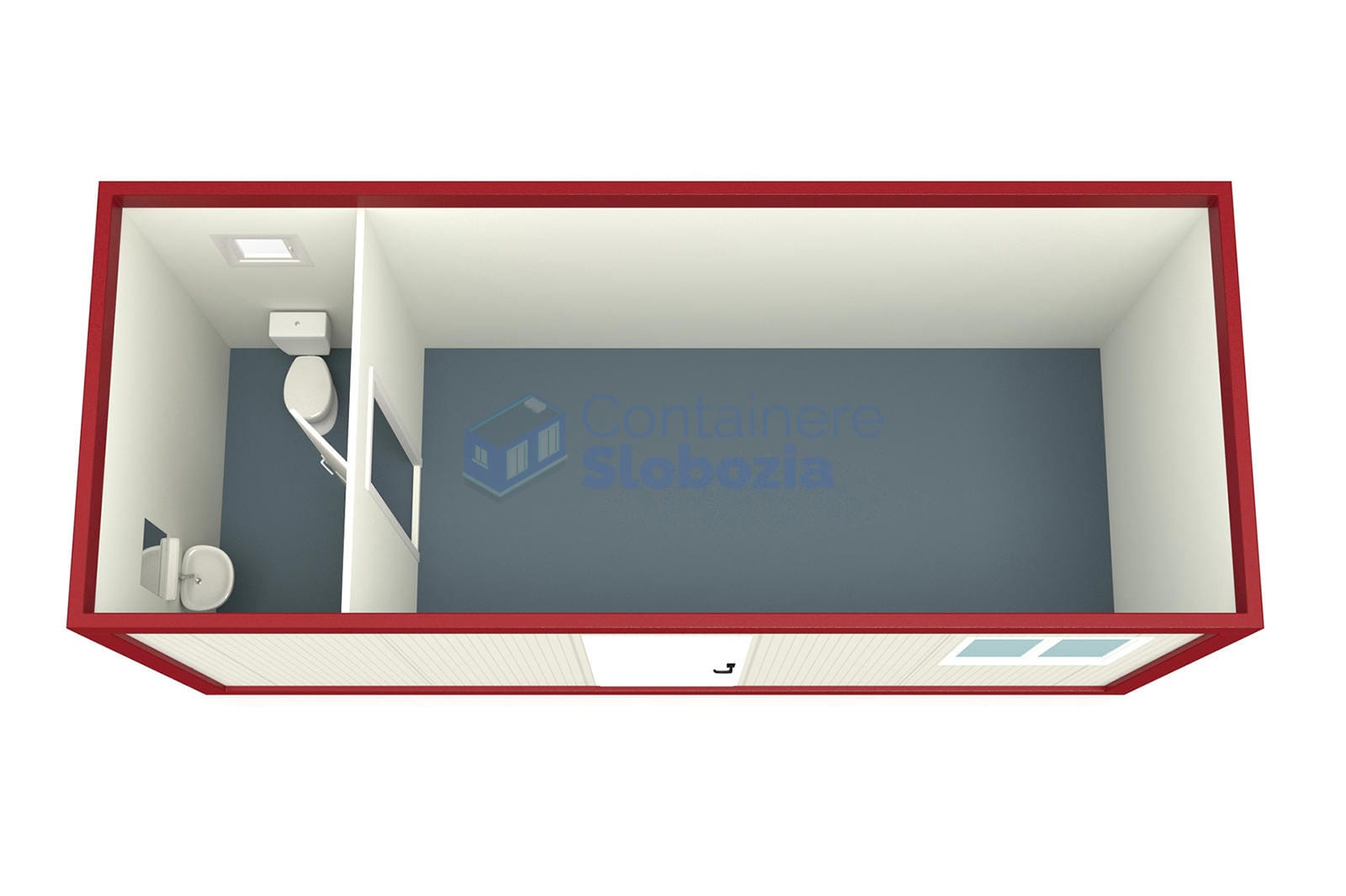 container casa slobozia 6metri rosu2