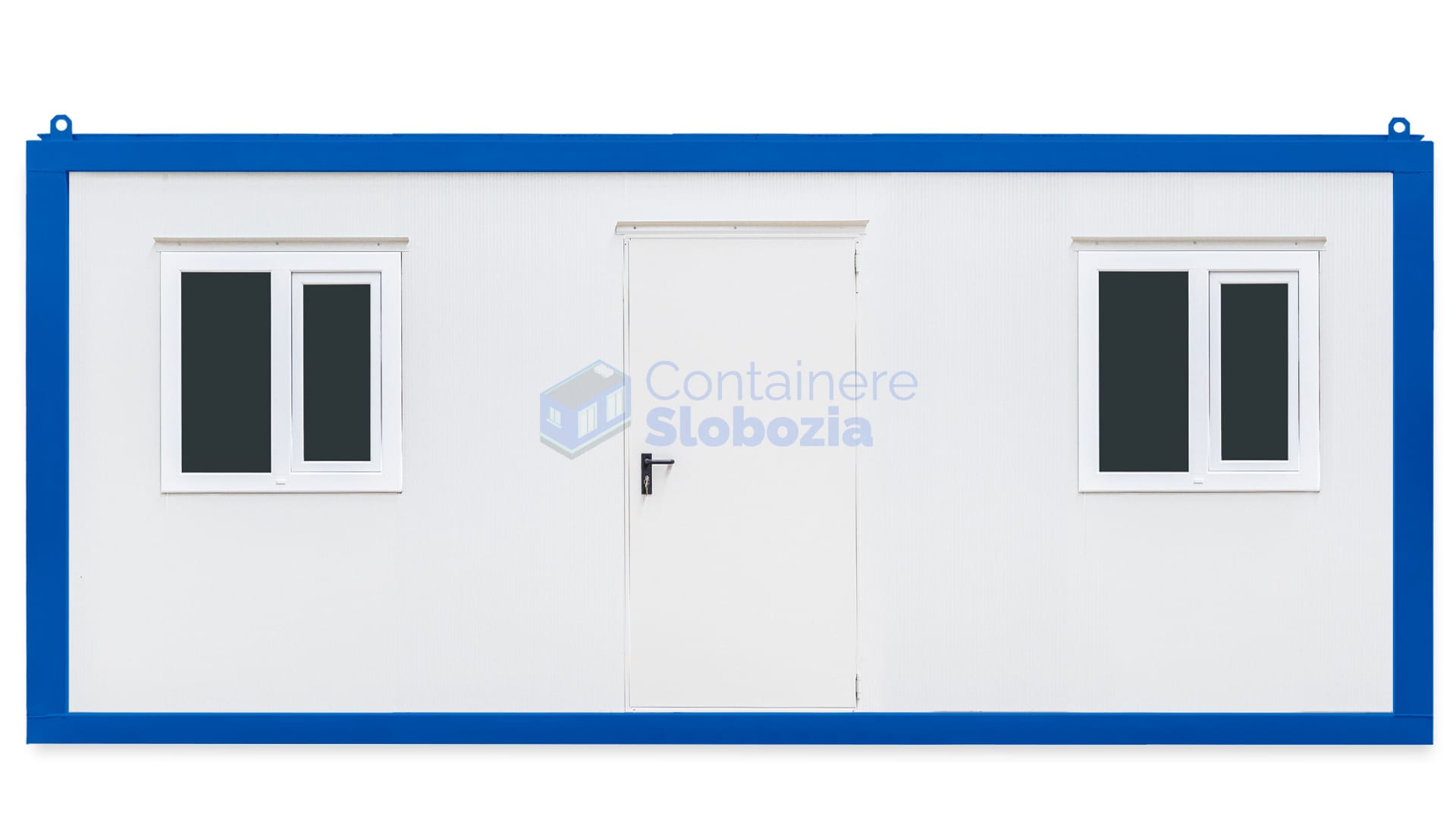 container santier slobozia 6metri 2geamuri albastru